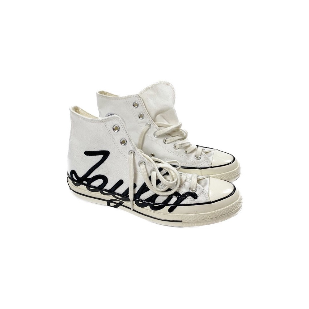 Converse white chuck taylor ˖⁺